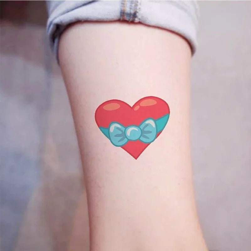 Love Temporary Tattoo Stickers – Waterproof Wedding Party Body Art Temporary Tattoo Stickers Nixie