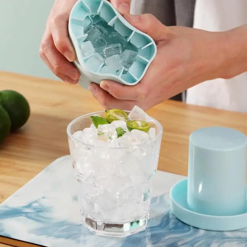 Food-Grade Silicone Ice Tray Mini Mold – DIY Ice Maker Silicone Ice Mold Nixie
