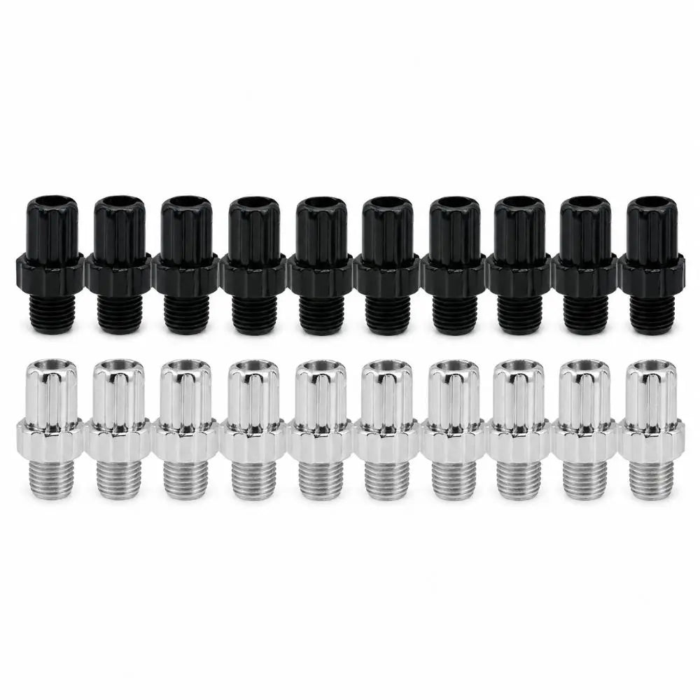 20 Pcs Aluminum Alloy Bike Brake Lever Adjuster Screws M10 Bike Brake Screws Nixie