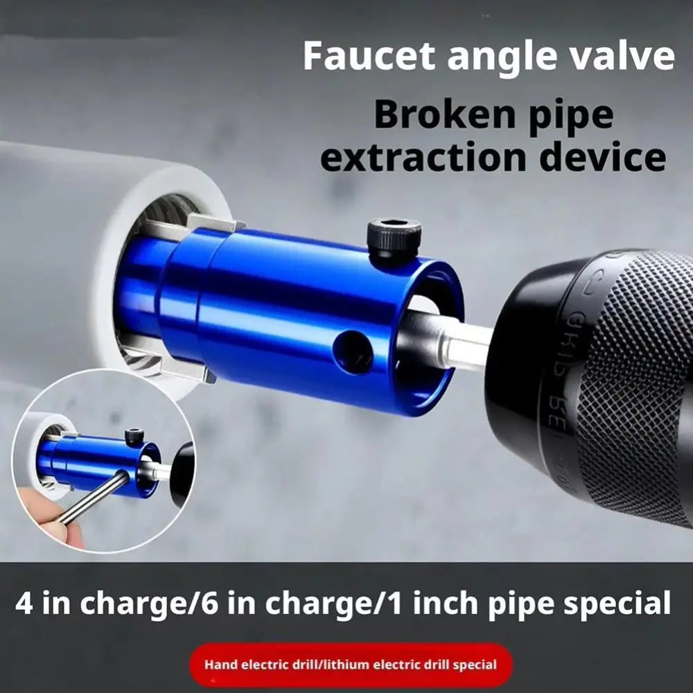 3-in-1 Broken Pipe Valve Extractor | Chrome Vanadium Steel Pipe Valve Extractor Nixie