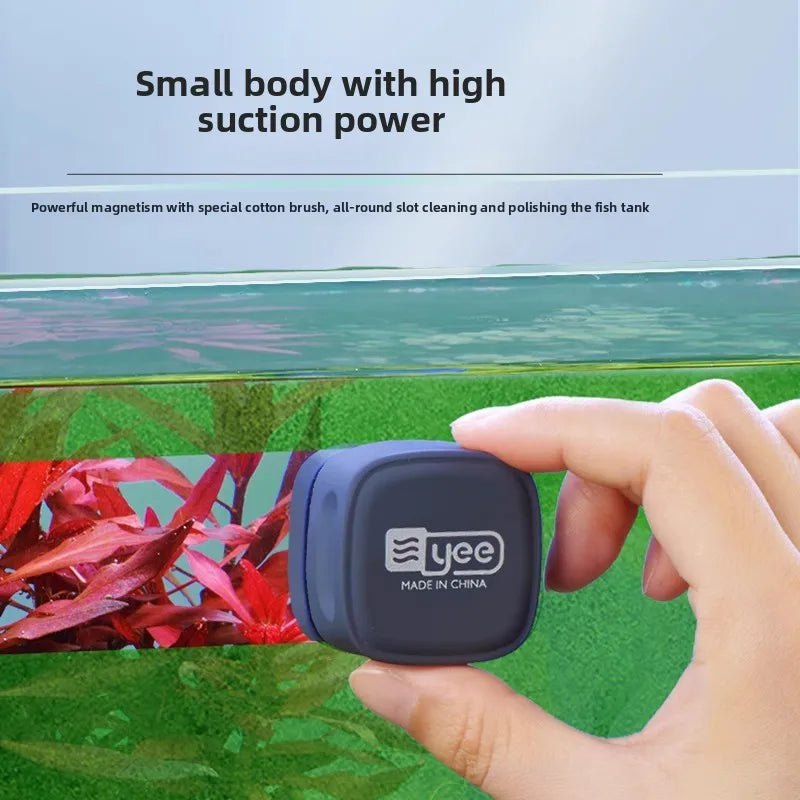 Magnetic Fish Tank Cleaner – Algae Scrubber for Glass & Acrylic Aquarium Algae Scrubber Nixie