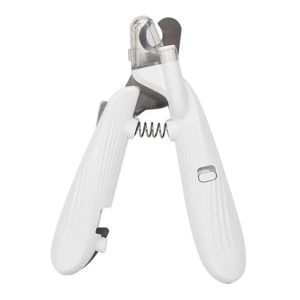 LED Pet Nail Clipper with Over-Cut Prevention & Safety Guard