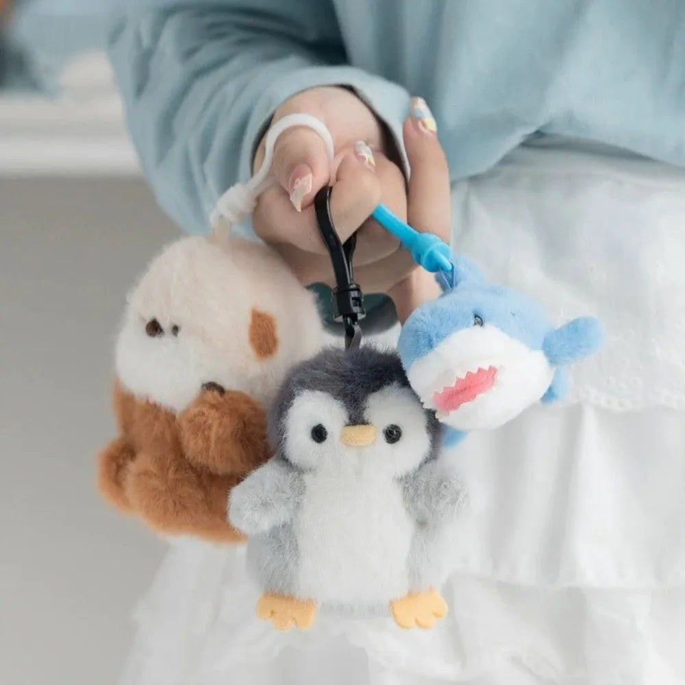 Ocean Plush Toy – Dolphin Shark Penguin Stuffed Animal Gift Stuffed Plush Toy Nixie