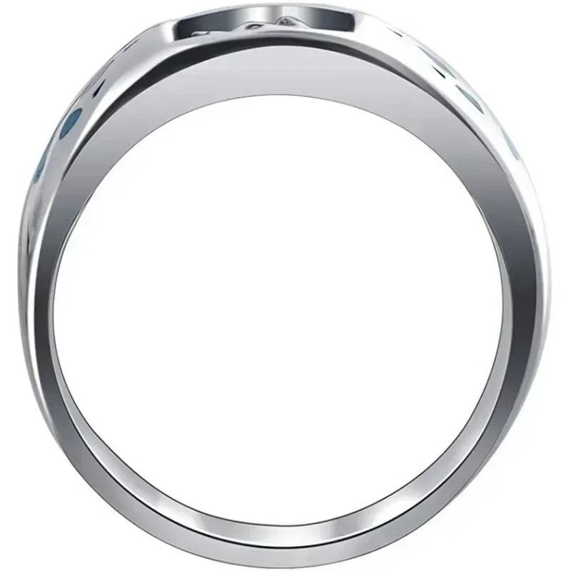 Southwest Wolf Head & Claw Silver Ring | Sizes 6–10 | Punk Style Fashion Ring Nixie