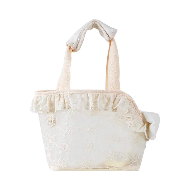 Lace Pet Carrier Bag – Shoulder Purse for Small Dogs & Cats Pet Carrier Bag Nixie