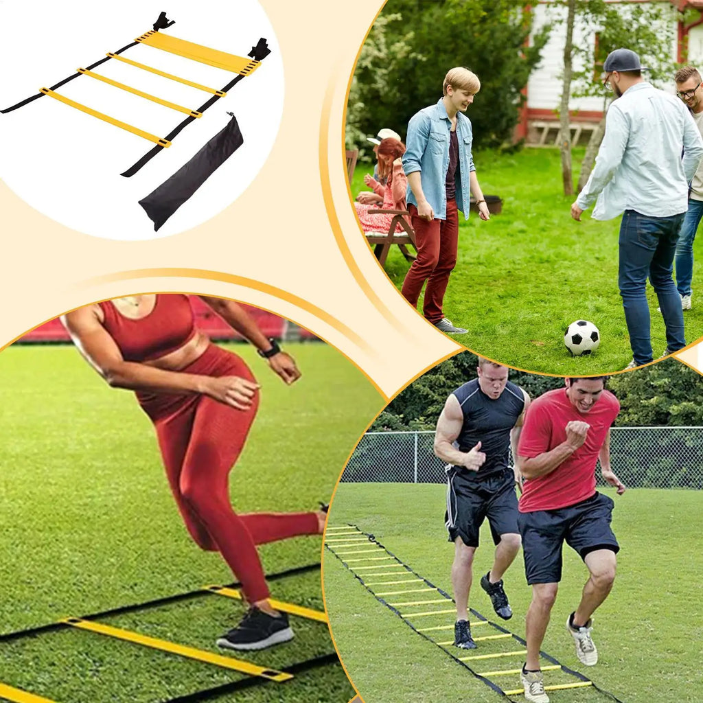 Agility Speed Training Ladder – Nylon, Soccer & Football Drills Agility Training Ladder Nixie