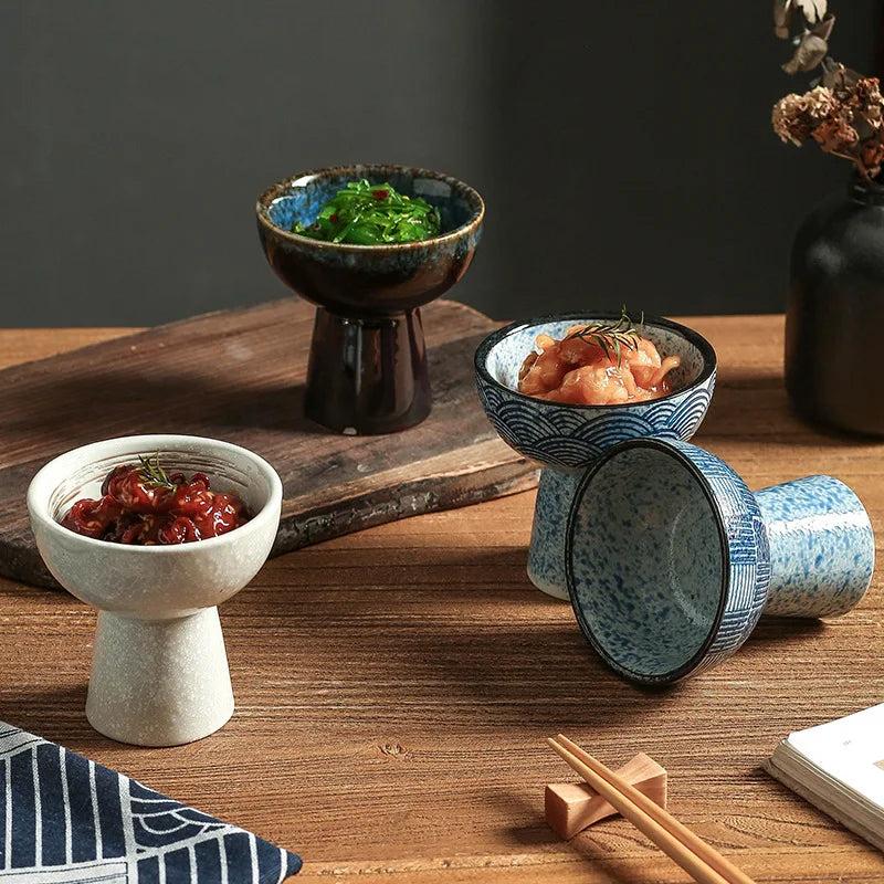Japanese Retro Ceramic Ice Cream Cup – Dessert Tray Ceramic Dessert Cup Nixie