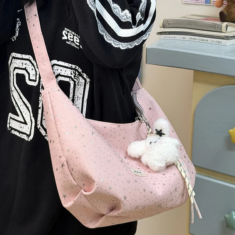 Sweet Star Dumpling Bag – Large Crossbody Shoulder Bag for Women Crossbody Shoulder Bag Nixie