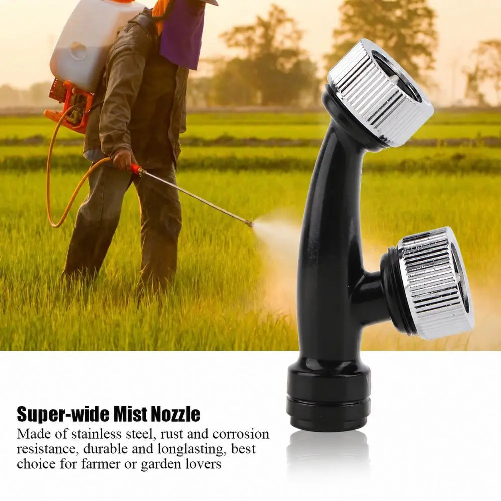 2PCS High Pressure Mist Nozzles M14×1.5mm Double Spray Head