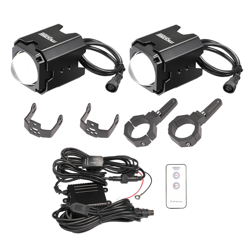 KEMIMOTO 50mm Multi-Color LED Whipless Whip Lights UTV Roll Cage UTV LED Whip Lights Nixie 1 set