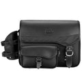 KEMiMOTO 15L Waterproof Motorcycle Saddlebags – Honda Rebel Motorcycle Saddlebags Nixie Black