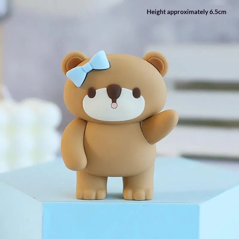 Hot Air Balloon Bear Cake Topper – Gender Reveal & Birthday