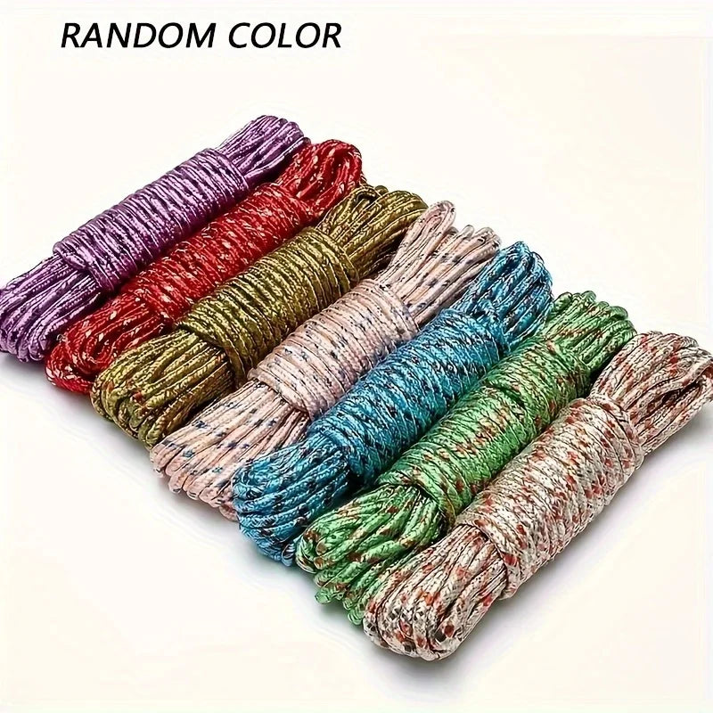 10M Nylon Clothesline – Camping, Indoor & Outdoor Laundry Line Nylon Clothesline Rope Nixie