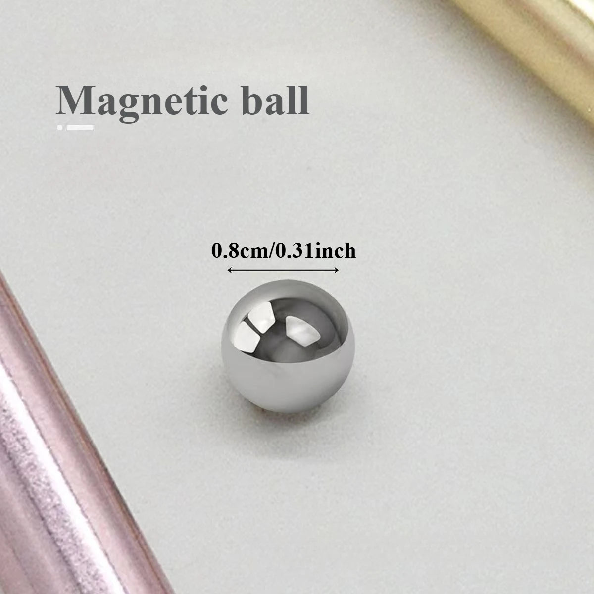 Cat Eye Magnet Set 2-in-1 Wand & Sphere Nail Art Tool | Nixie Nail Art Magnet Nixie