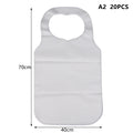Disposable Nonwoven Aprons 10/20 Pack – Waterproof & Oil Resistant Disposable Apron Nixie A2-20pcs