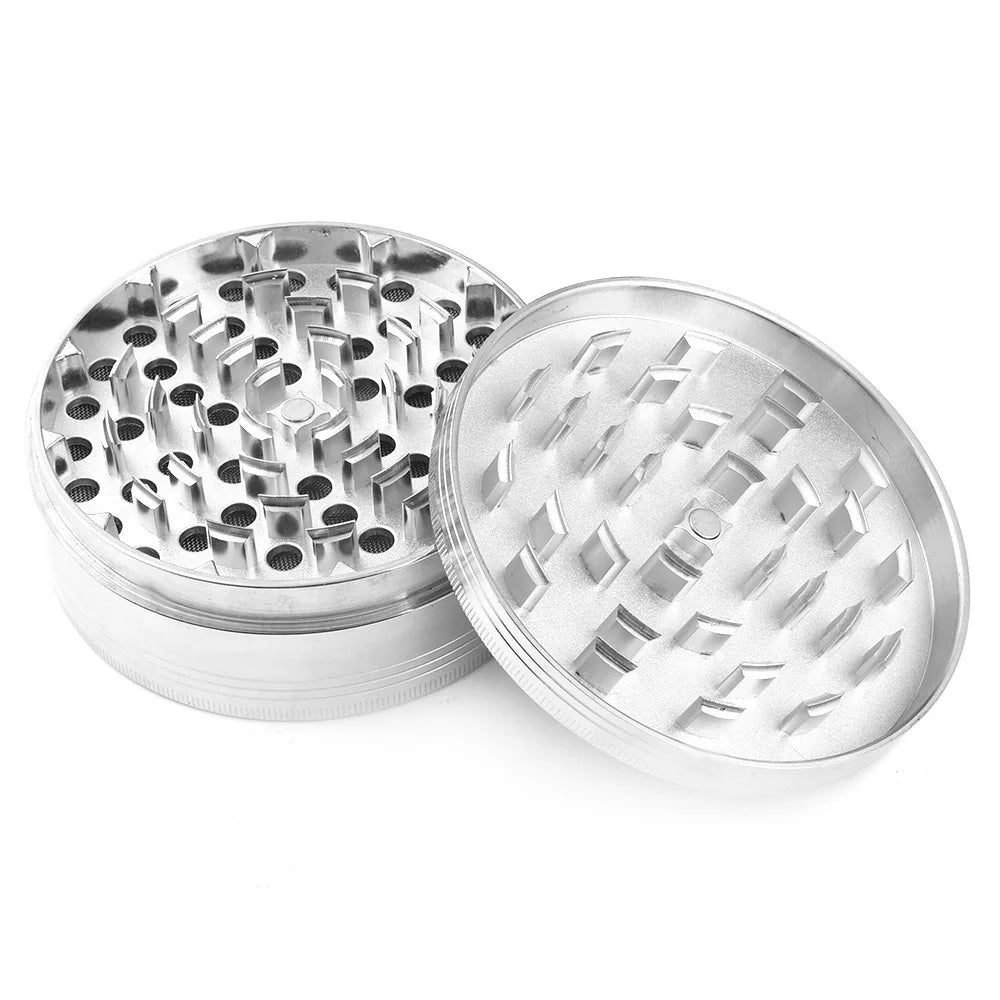 100MM Large Zinc Alloy Herb & Spice Grinder | Heavy Duty Herb Spice Grinder Nixie