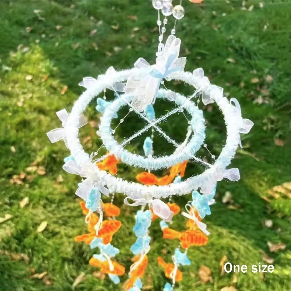 Koi Butterfly DIY Wind Chime Kit – Handmade Home Decor DIY Wind Chime Kit Nixie