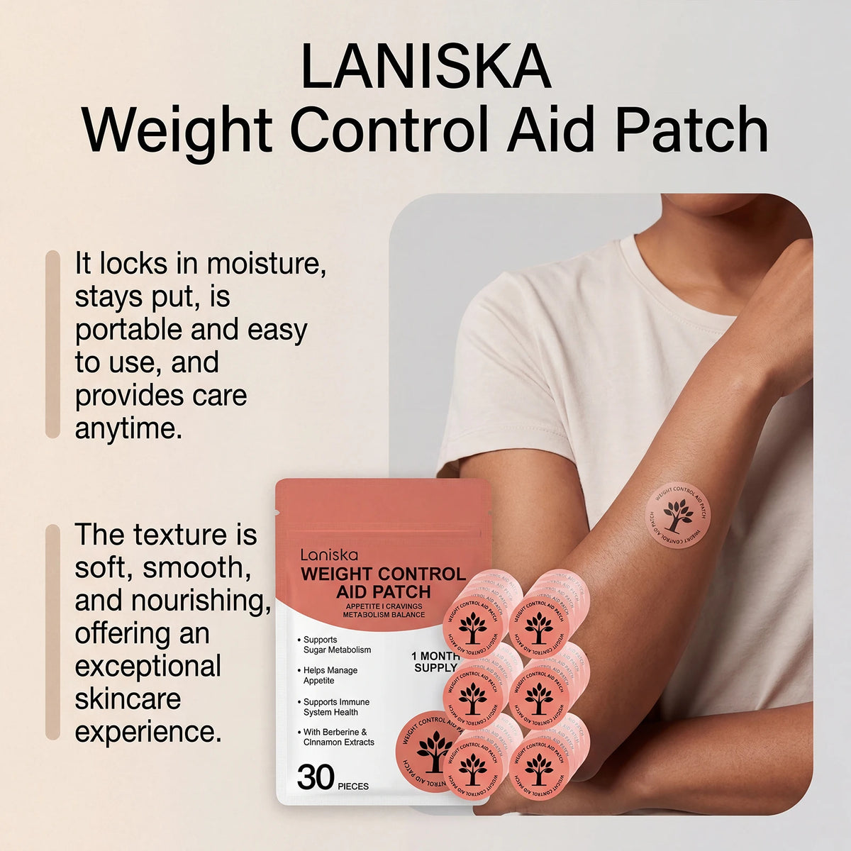 Body Contour Patches – Energy & Wellness Support Stickers Body Care Patches Nixie