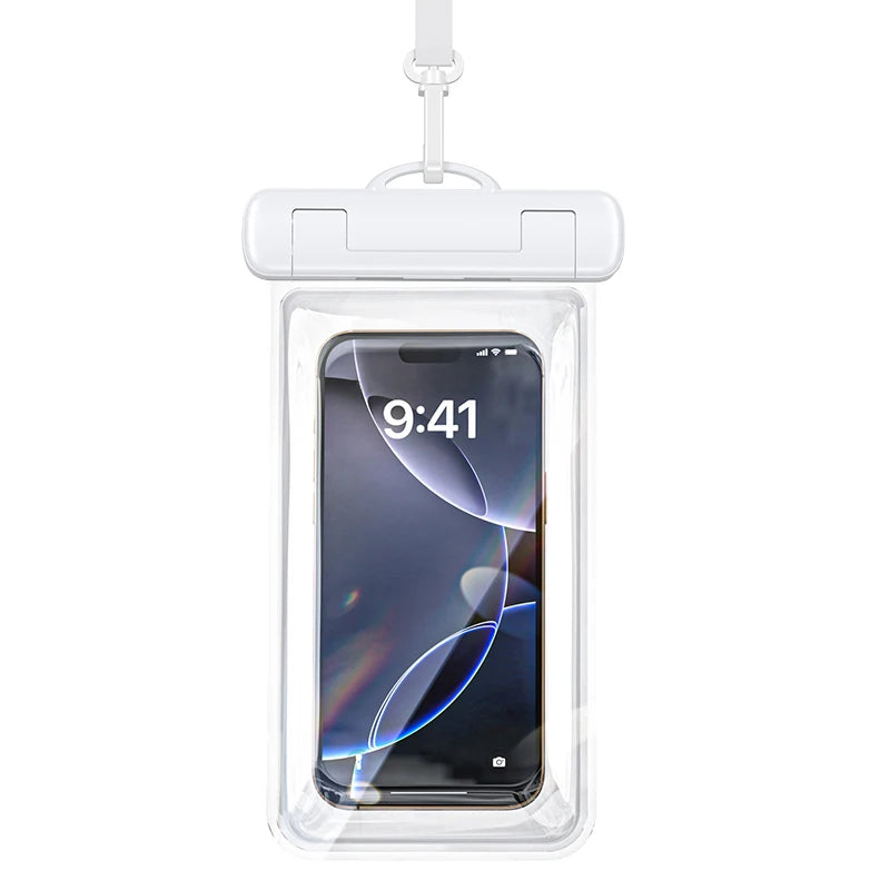 Rocoren Waterproof Phone Case Bag – Universal Swim Cover Waterproof Phone Case Nixie White