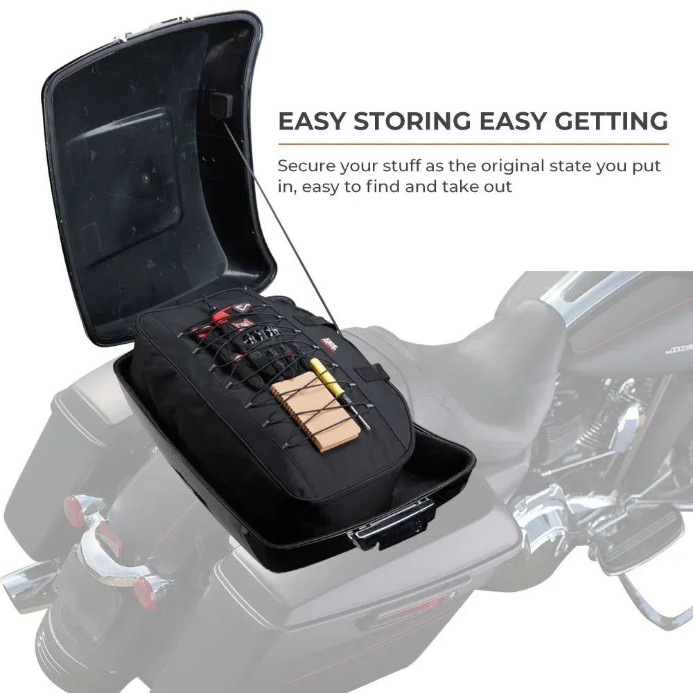 Motorcycle Tour-Pak Soft Liner Organizer Bag – 28L Oxford Motorcycle Luggage Bag Nixie
