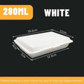 50Pcs Disposable Paper Meal Containers – Oil-Resistant Takeaway Box Disposable Food Containers Nixie A1