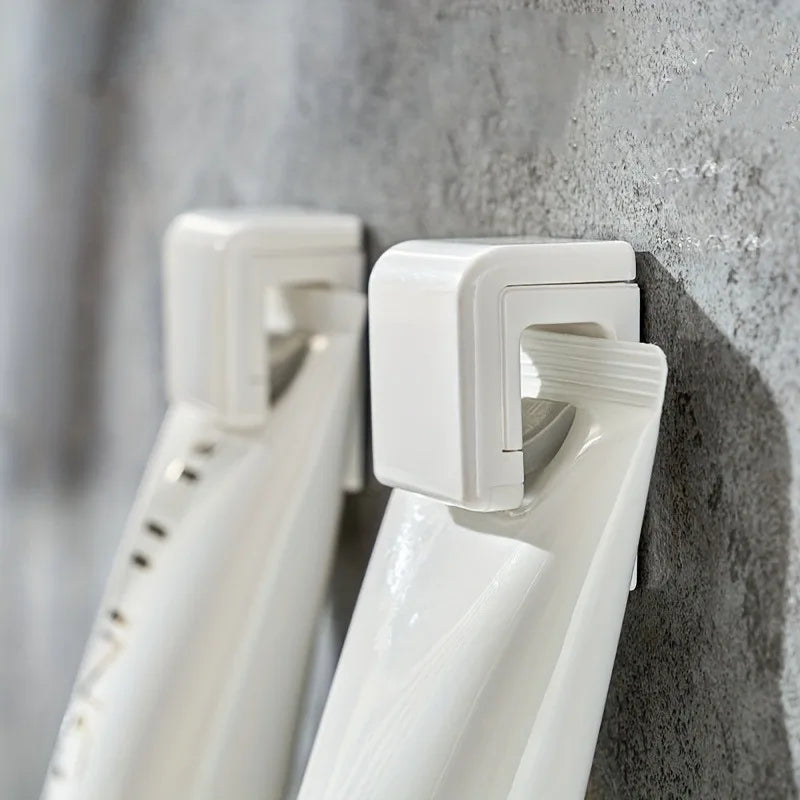 3-Pack Wall Mounted Toothbrush & Toothpaste Holder – No Drill
