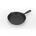 FEB.WIND Cast Iron Skillet – Round Frying Pan & Griddle Cast Iron Skillet Nixie black 16cm