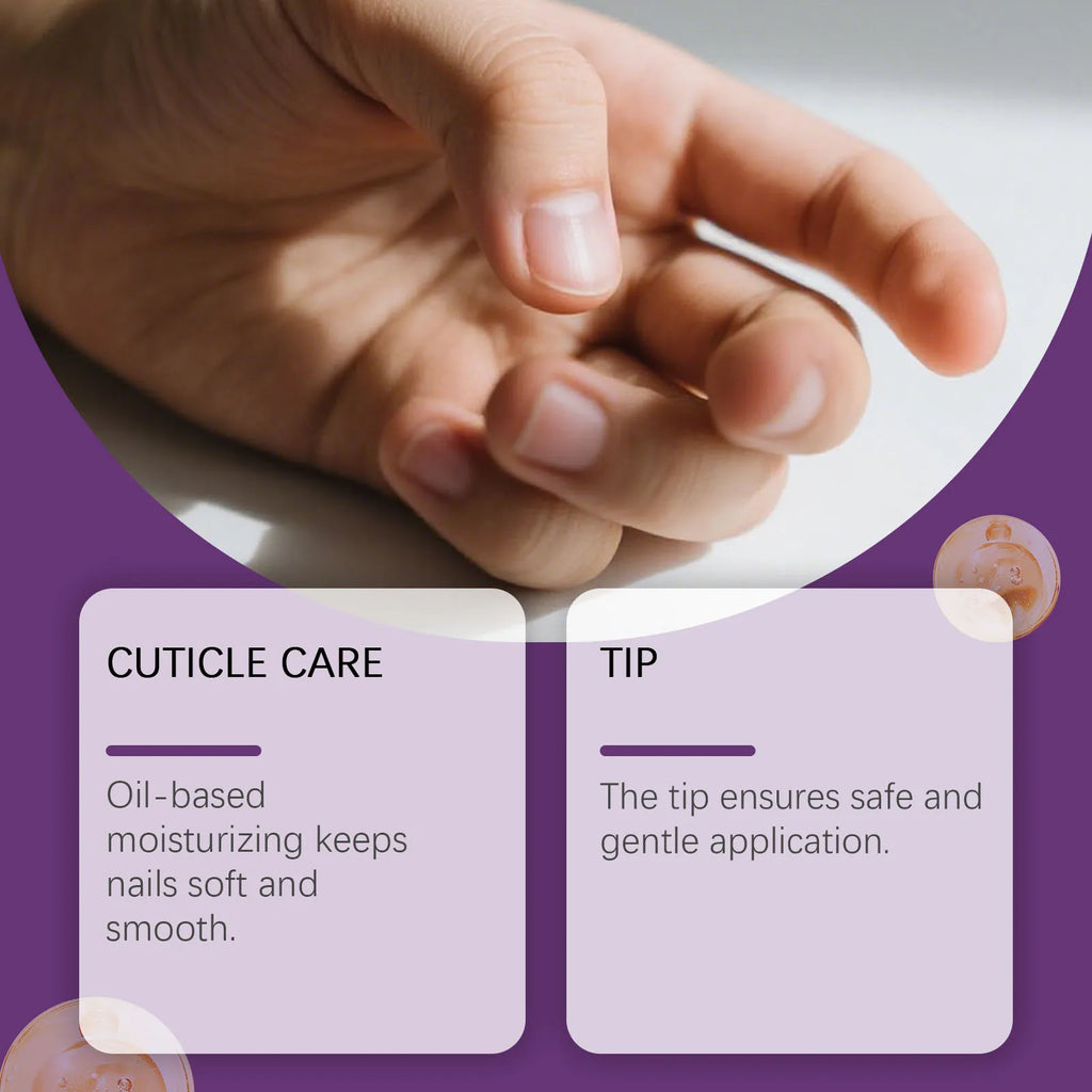 4-in-1 Cuticle Oil Pen – Jojoba, Lavender & Grape Extract Cuticle Oil Pen Nixie