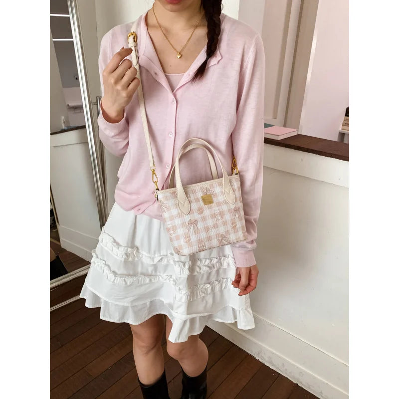 Korean Bucket Bag – Cute Crossbody Handbag for Women | BB-858