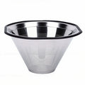 Reusable Stainless Steel Coffee Filter | Ultra Fine Mesh Coffee Filter Nixie Silver
