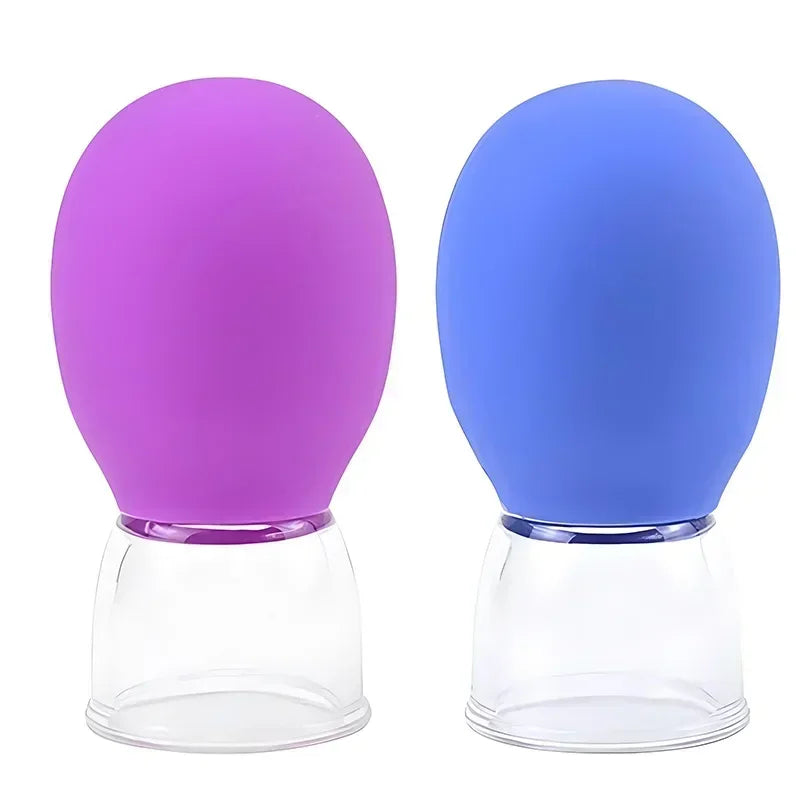 Silicone Cupping Massage Cup – Face, Neck & Body Vacuum Tool Cupping Massage Cup Nixie