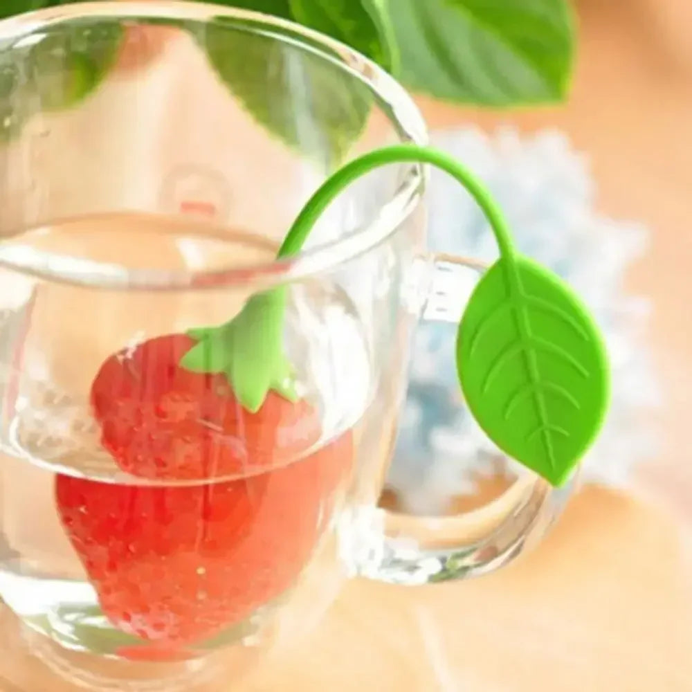 Silicone Loose Leaf Tea Infuser Strainer & Herbal Filter