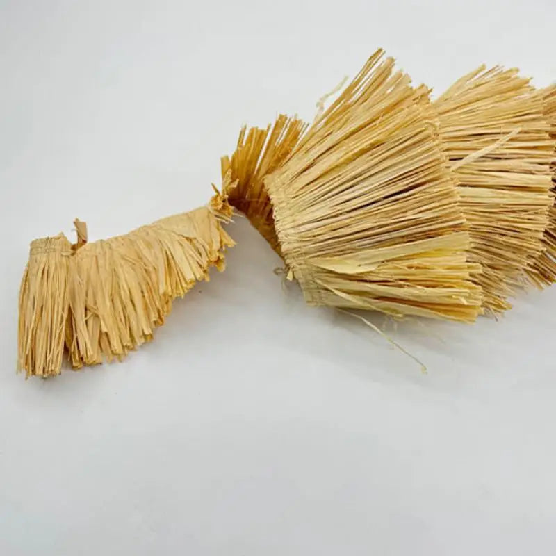 Raffia Straw Fringe Trim 1M – DIY Wedding & Home Decor Garland Craft Fringe Trim Nixie