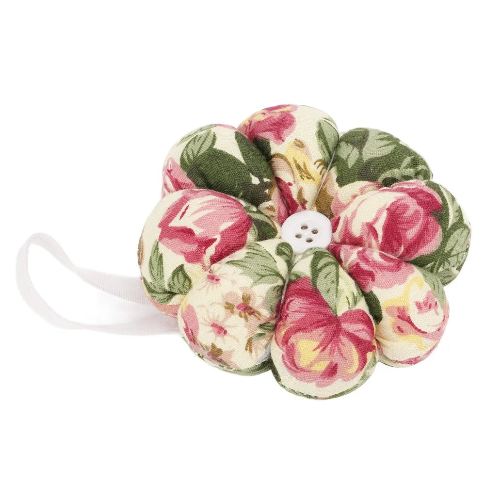 Wrist Pin Cushion Pumpkin Design – Elastic Wearable Strap