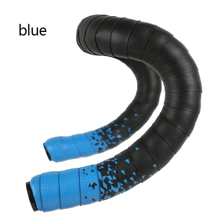 PALOMA Road Bike Handlebar Tape – Anti-Slip EVA Bar Wrap Bike Handlebar Tape Nixie Blue Tape