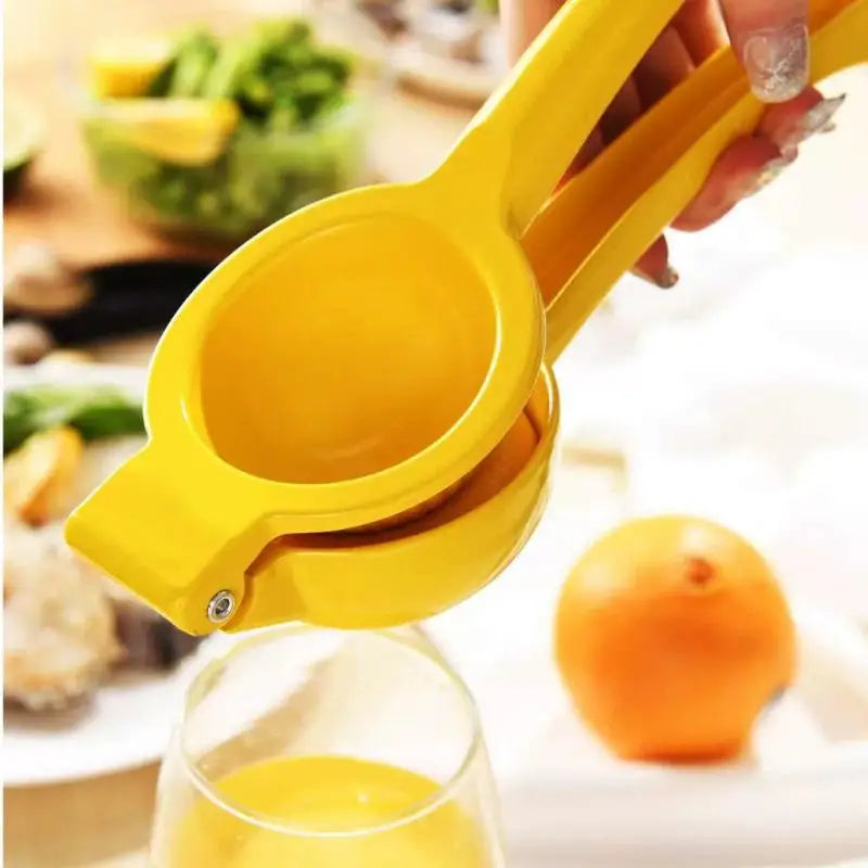 Aluminum Manual Lemon Squeezer – Portable Citrus Juicer Manual Citrus Juicer Nixie