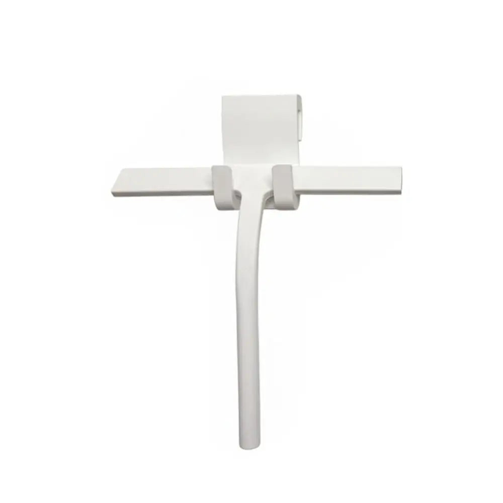 Metal Shower Squeegee with Hook – Silicone Window Scraper