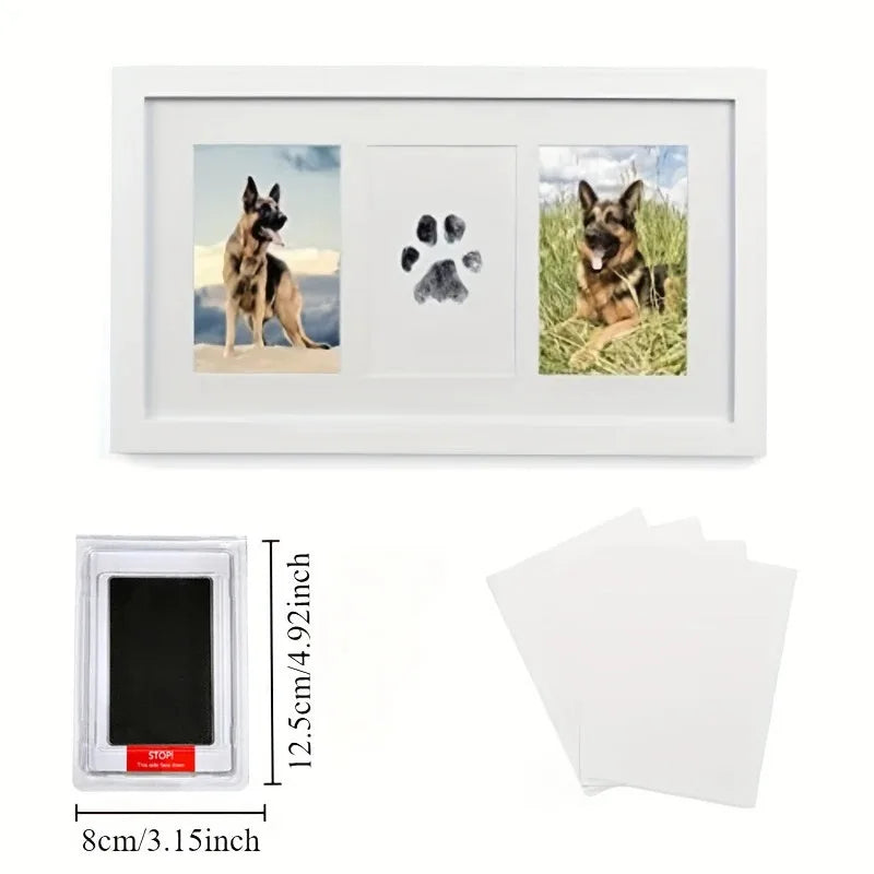 Pet Paw Print Inkless Impression Kit – Dog & Cat Keepsake Pet Keepsake Kit Nixie