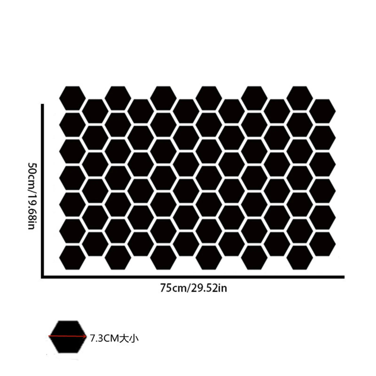 Honeycomb Vinyl Window Sticker – Car, Bike & Motorcycle Decal Vinyl Window Decal Nixie