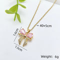 Butterfly Zircon Choker Pendant Necklace – Gold Stainless Steel Pendant Choker Necklace Nixie XL1200-101