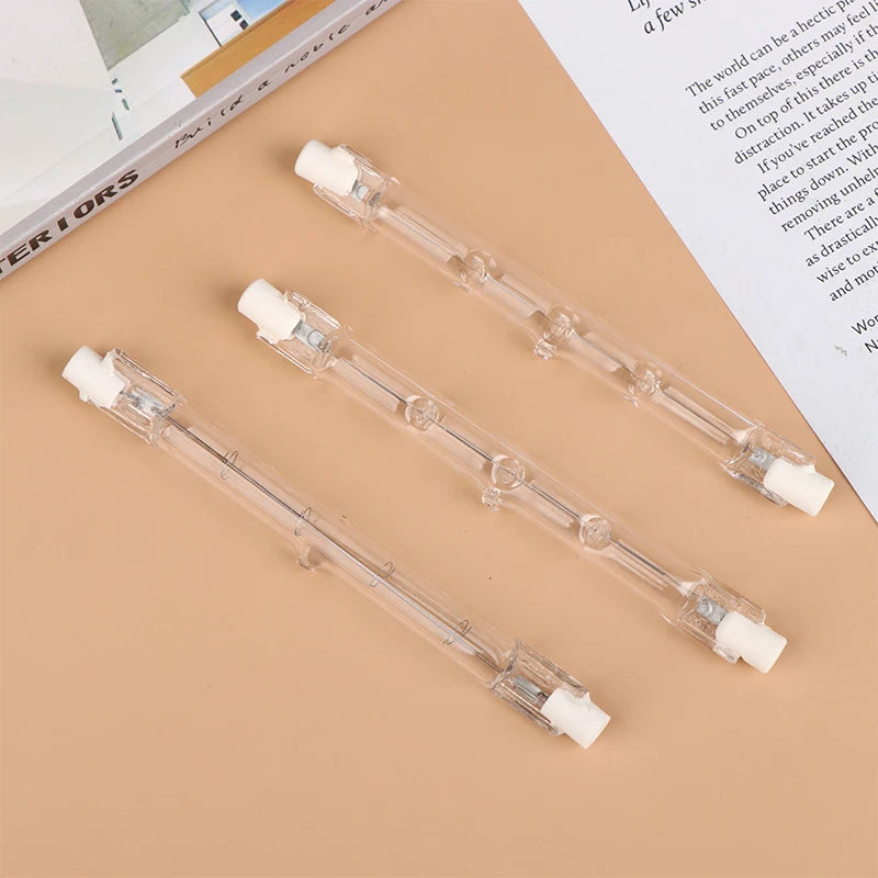 R7S Halogen Bulb 100/200/300W 118mm Double Ended Linear AC230V Halogen Light Bulb Nixie