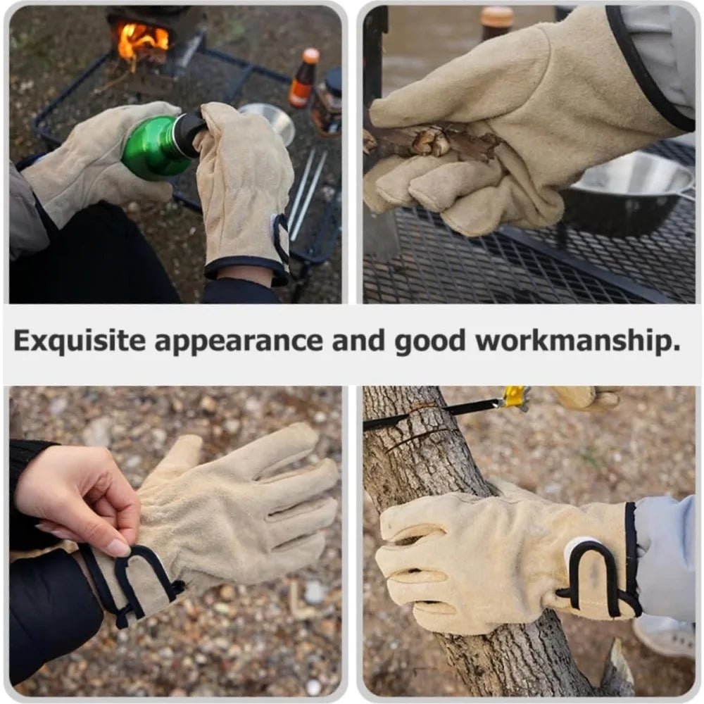 Heat Resistant BBQ Gloves for Grilling & Outdoor Cooking BBQ Protective Gloves Nixie