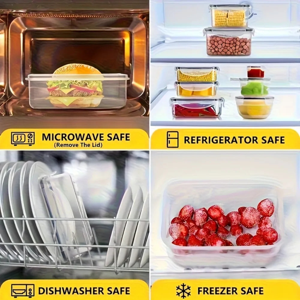 Airtight Bento Lunch Box Food Storage Container – Microwave Safe Food Storage Container Nixie
