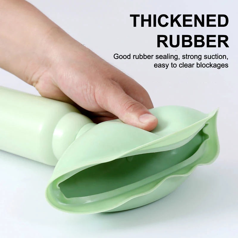 High-Pressure Toilet Plunger – Strong Suction Drain Unblocker Drain Plunger Nixie