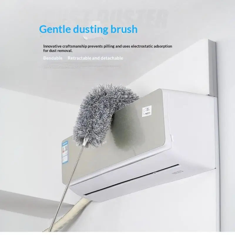 280CM Telescopic Microfiber Duster – Bendable Extendable Handle Telescopic Duster Nixie one size