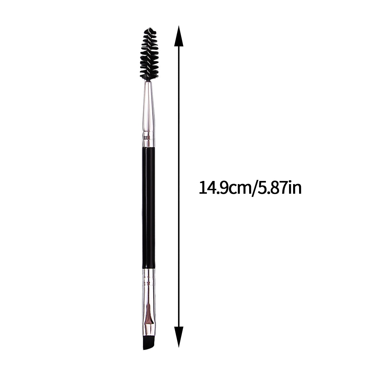 Double-Headed Mascara & Eyebrow Brush Set – 5 Pcs Eye Makeup Brush Nixie