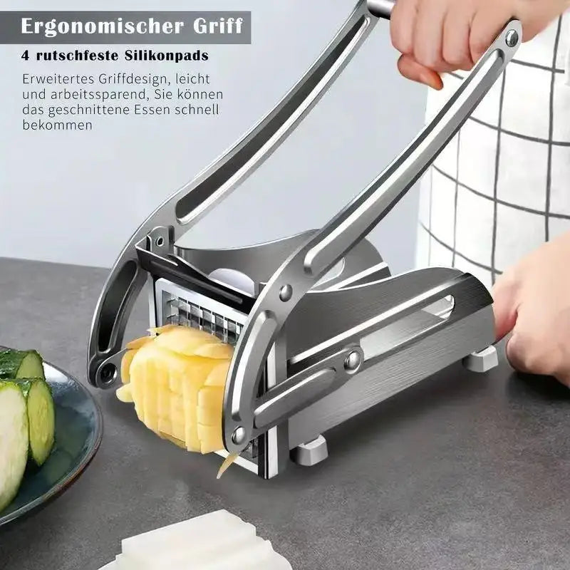 Stainless Steel French Fry Vegetable Cutter | 2 Blade Grids Vegetable Cutter Nixie Default Title
