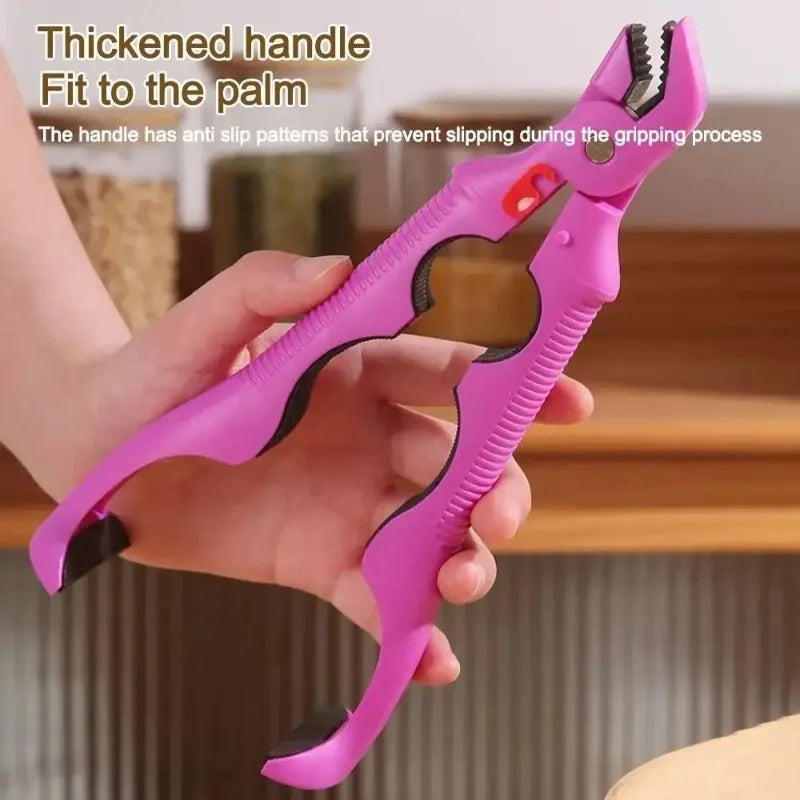 3-in-1 Anti-Scald Silicone Bowl Clip | Heat-Resistant Kitchen Tool Kitchen Safety Clip Nixie