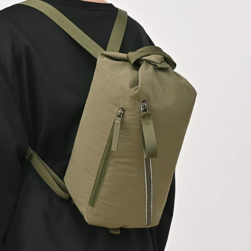 Nixie Multifunctional Nylon Bag – Shoulder, Crossbody & Backpack