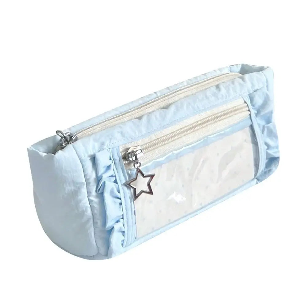 Large Transparent Pencil Case Multi-Functional Pen Bag Organizer Pencil Case Nixie